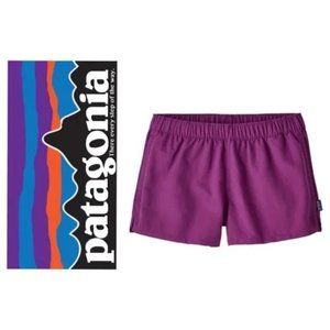 Patagonia Barely Baggies Shorts in Ikat Purple